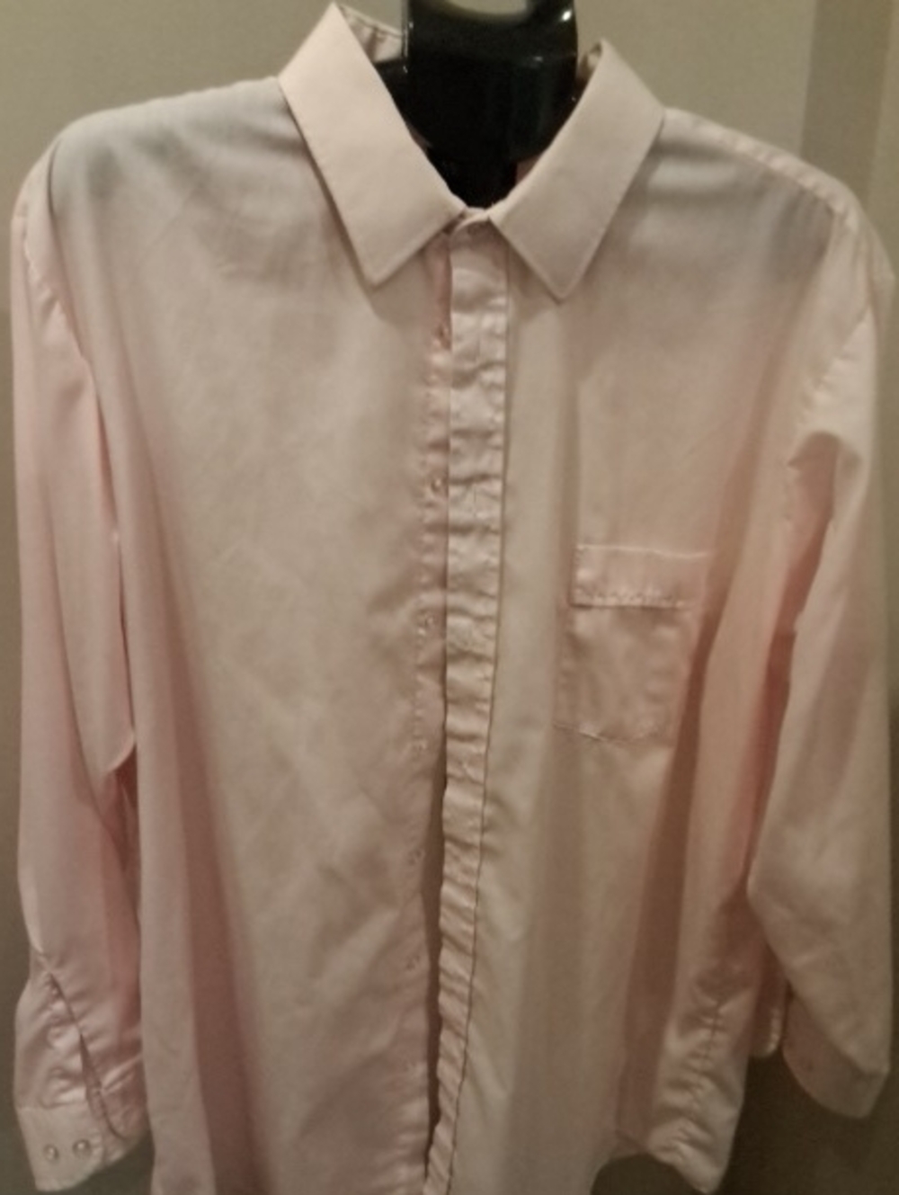 Men's Light Pink Dress Shirt - Classic Button-Down
